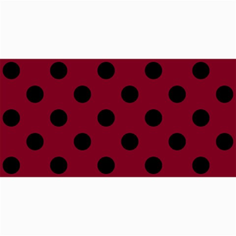 Polka Dots 8 x4  Photo Card - 1