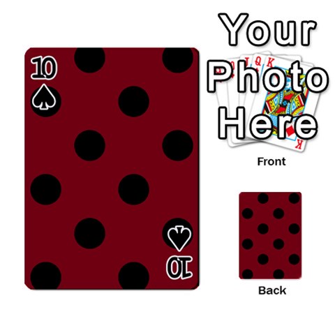 Polka Dots Front - Spade10
