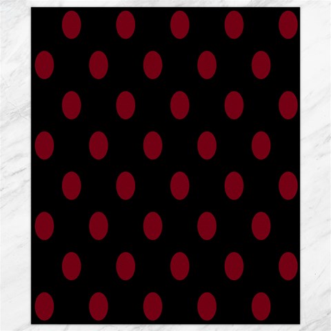 Polka Dots 8.15 x9.66  Canvas - 1