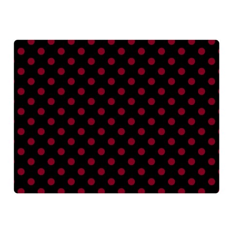 Polka Dots 35 x27  Blanket Front