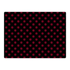 Polka Dots 35 x27  Blanket Back
