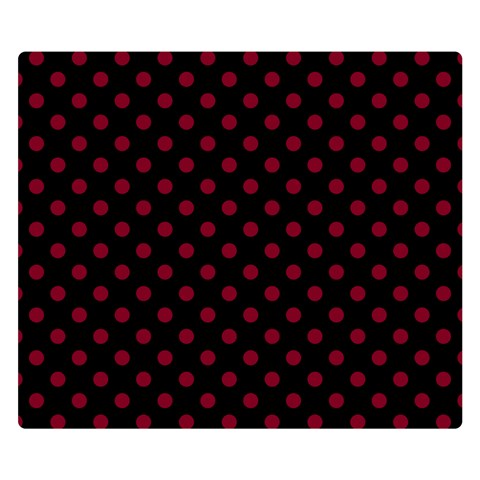 Polka Dots 50 x40  Blanket Front