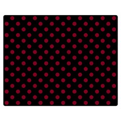 Polka Dots 60 x50  Blanket Back