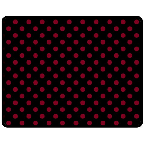 Polka Dots 60 x50  Blanket Front
