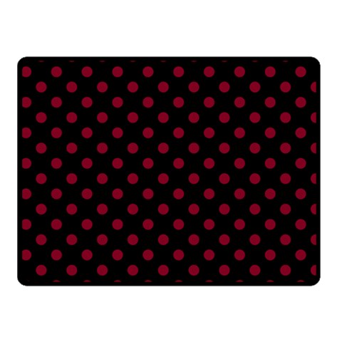 Polka Dots 50 x40  Blanket Front