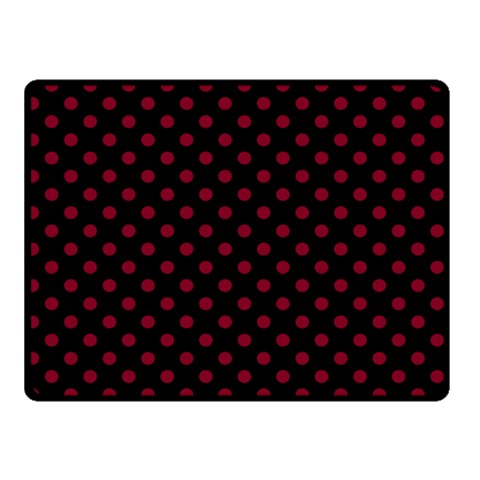 Polka Dots 45 x34  Blanket Front