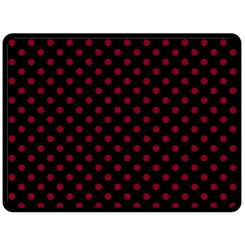 Polka Dots 80 x60  Blanket Front