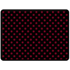 Polka Dots 80 x60  Blanket Back