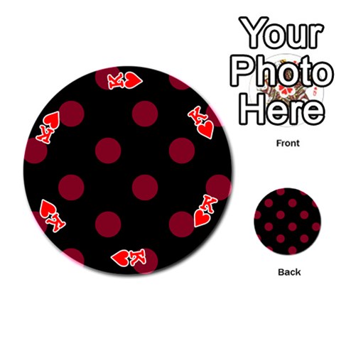 King Polka Dots Front - HeartK