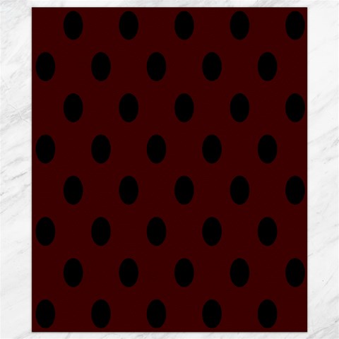 Polka Dots 8.15 x9.66  Canvas - 1