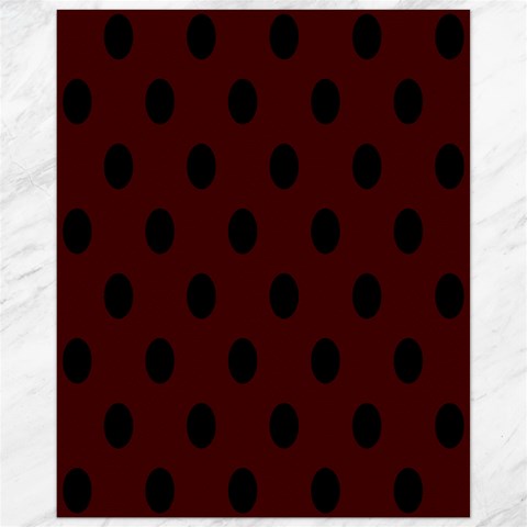 Polka Dots 10.95 x13.48  Canvas - 1