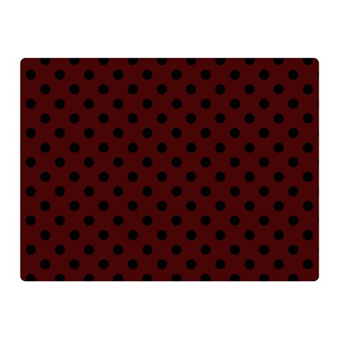 Polka Dots 35 x27  Blanket Front