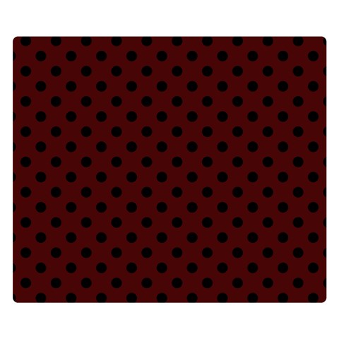 Polka Dots 50 x40  Blanket Front