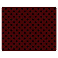 Polka Dots 60 x50  Blanket Back