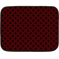 Polka Dots 35 x27  Blanket Back
