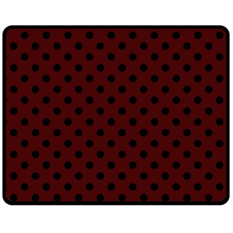 Polka Dots 60 x50  Blanket Front