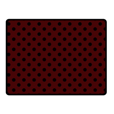 Polka Dots 50 x40  Blanket Front