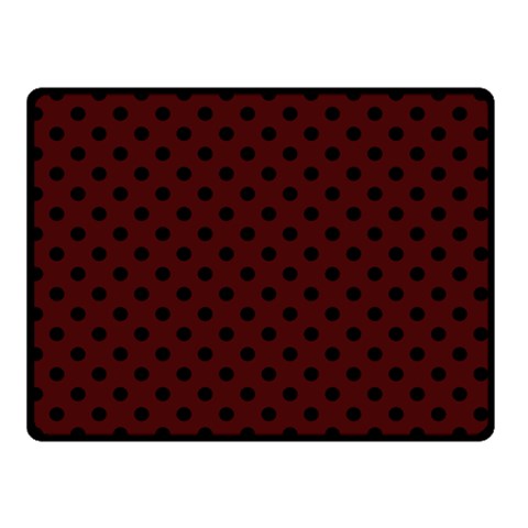 Polka Dots 45 x34  Blanket Back