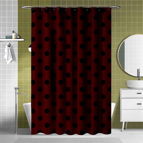 Polka Dots Curtain(48  X 72 ) - 42.18 x64.8  Curtain(48  X 72 )