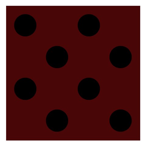 Polka Dots 3.75 x3.75  Memopad
