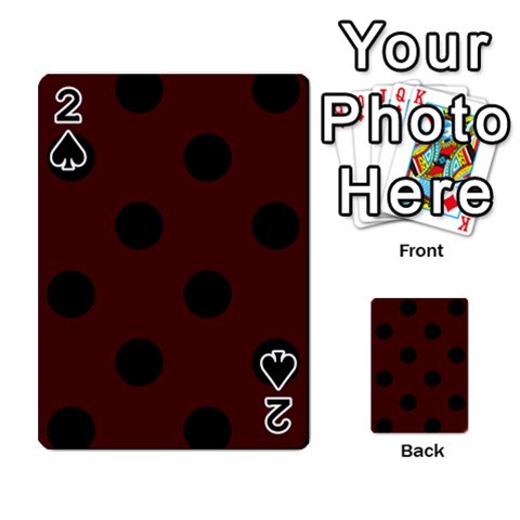 Polka Dots Front - Spade2