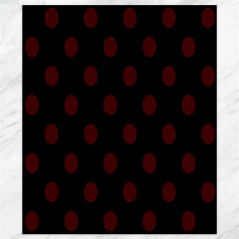 Polka Dots 8.15 x9.66  Canvas - 1
