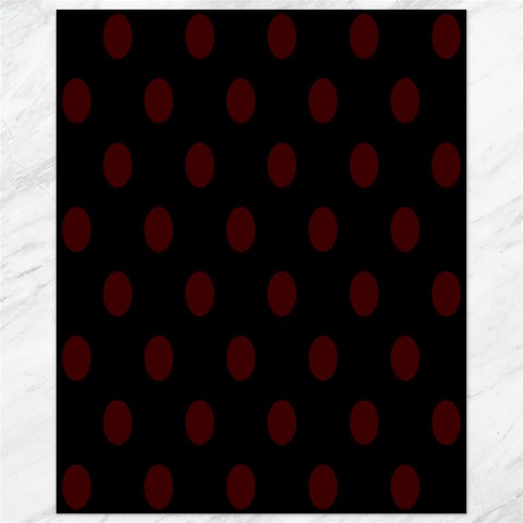 Polka Dots 10.95 x13.48  Canvas - 1
