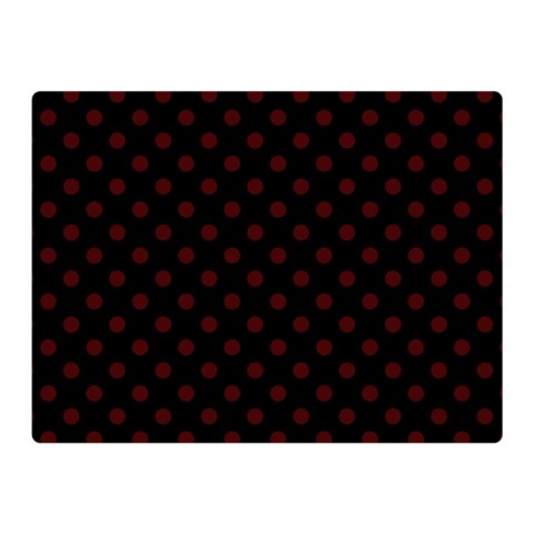Polka Dots 35 x27  Blanket Front