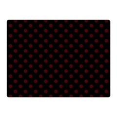 Polka Dots 35 x27  Blanket Back