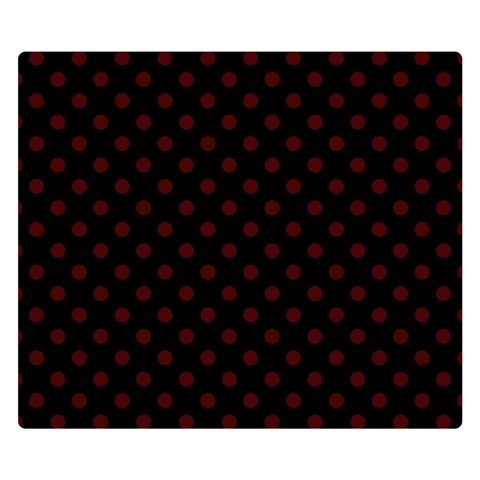 Polka Dots 50 x40  Blanket Front