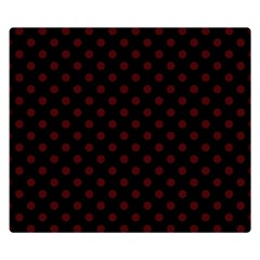 Polka Dots 50 x40  Blanket Back