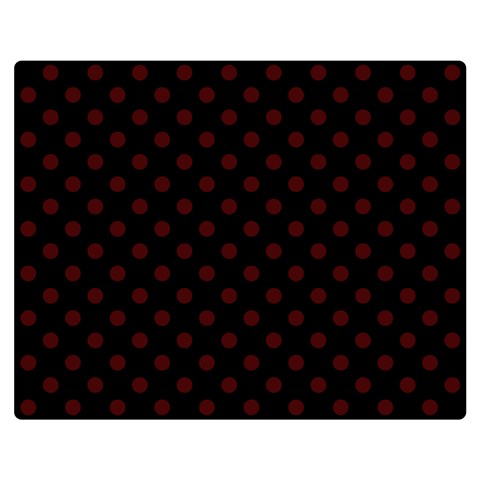 Polka Dots 60 x50  Blanket Front