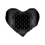 Img 0851 Standard 16  Premium Flano Heart Shape Cushion 
