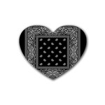 Img 0851 Rubber Heart Coaster (4 pack)