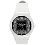 Img 0851 Round Plastic Sport Watch (M)