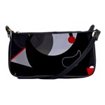 Gray bird Shoulder Clutch Bags