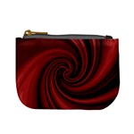 Elegant red twist Mini Coin Purses