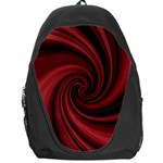 Elegant red twist Backpack Bag