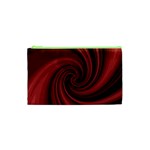 Elegant red twist Cosmetic Bag (XS)