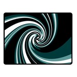 Elegant twist Double Sided Fleece Blanket (Small) 