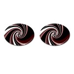 Decorative twist Cufflinks (Oval)