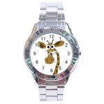 Giraffe  Stainless Steel Analogue Watch