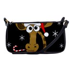 Christmas giraffe Shoulder Clutch Bags