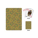 Modern Abstract Ornate Pattern Playing Cards (Mini) 