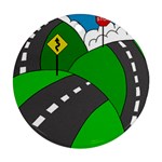 Hit the road Ornament (Round) 