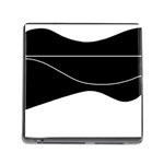 Black and white Memory Card Reader (Square)