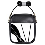 White and Black  Girls Sling Bags