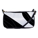 White and black decorative design Shoulder Clutch Bags