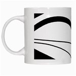 White and black harmony White Mugs