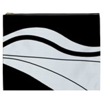 White and black harmony Cosmetic Bag (XXXL) 